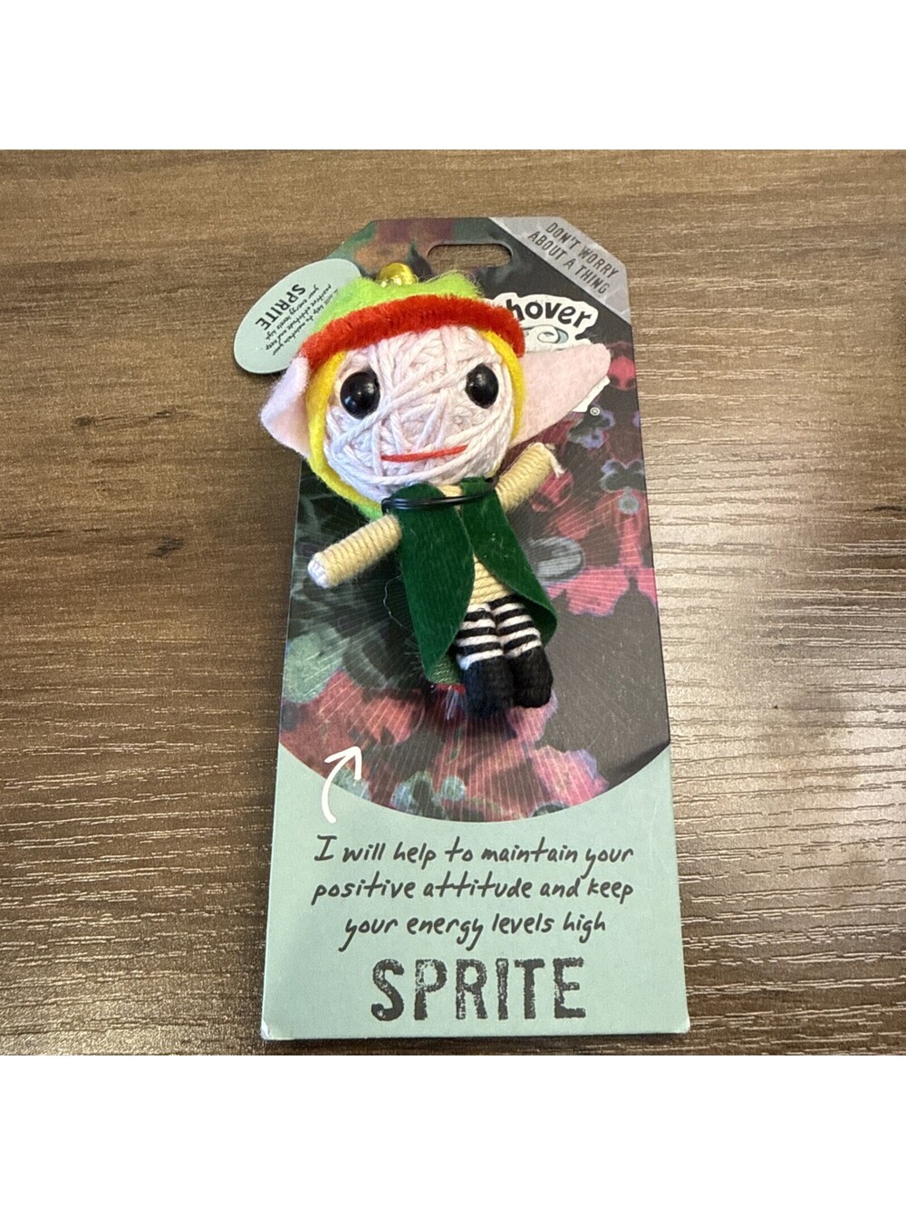 Voodoo Watch over Doll Keychain “Sprite”